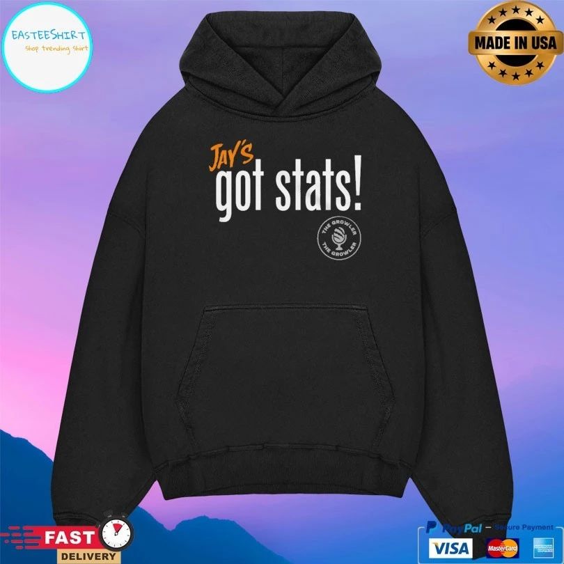 Jay’s Got Stats The Growler Podcast With Paul Dehner T-shirts