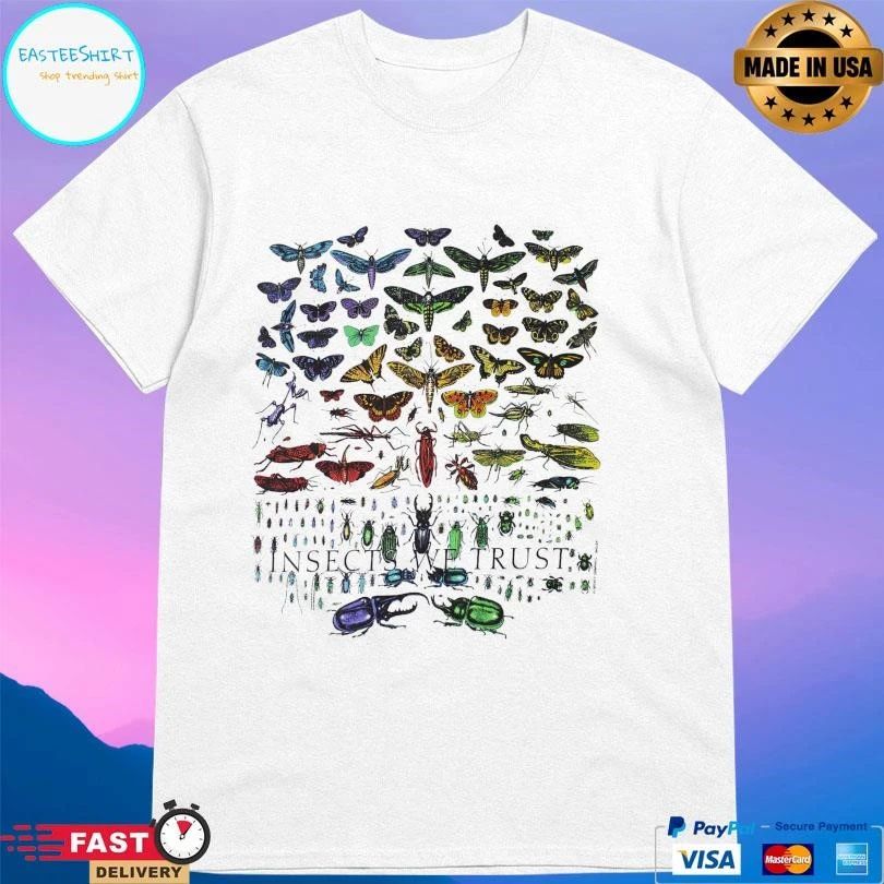 Insects We Trust Adult Natural T-shirts