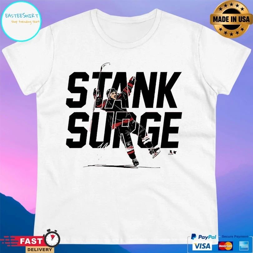 Carolina Hurricanes Logan Stankoven Stank Surge T-shirt