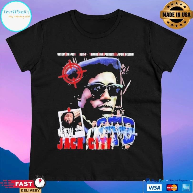 New Jack City Wesley Snipes Ice T Marid Van Peebles Judd Nelson T-shirts