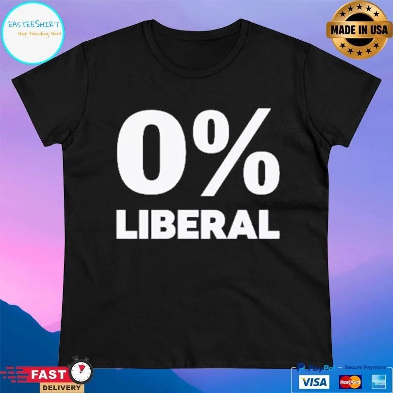 0% Liberal T-shirts