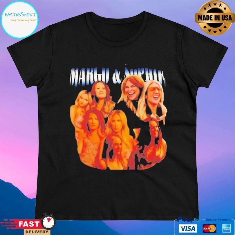 Margo And Sophie Best Friend Collage Retro T-shirts