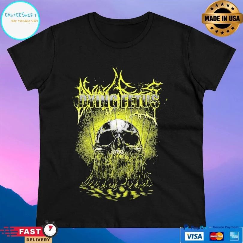 Dying Fetus Blood Pool Skull T-shirts