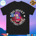 Big Heart But This Mouth 4th Of July Vintage T-shirts