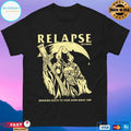Relapse Records Reaper Bringing Death To Your Door Since 1990 T-shirts