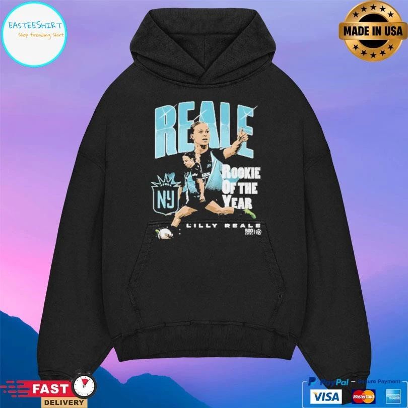 Lilly Reale Gotham FC 2026 Rookie Of The Year T-shirts