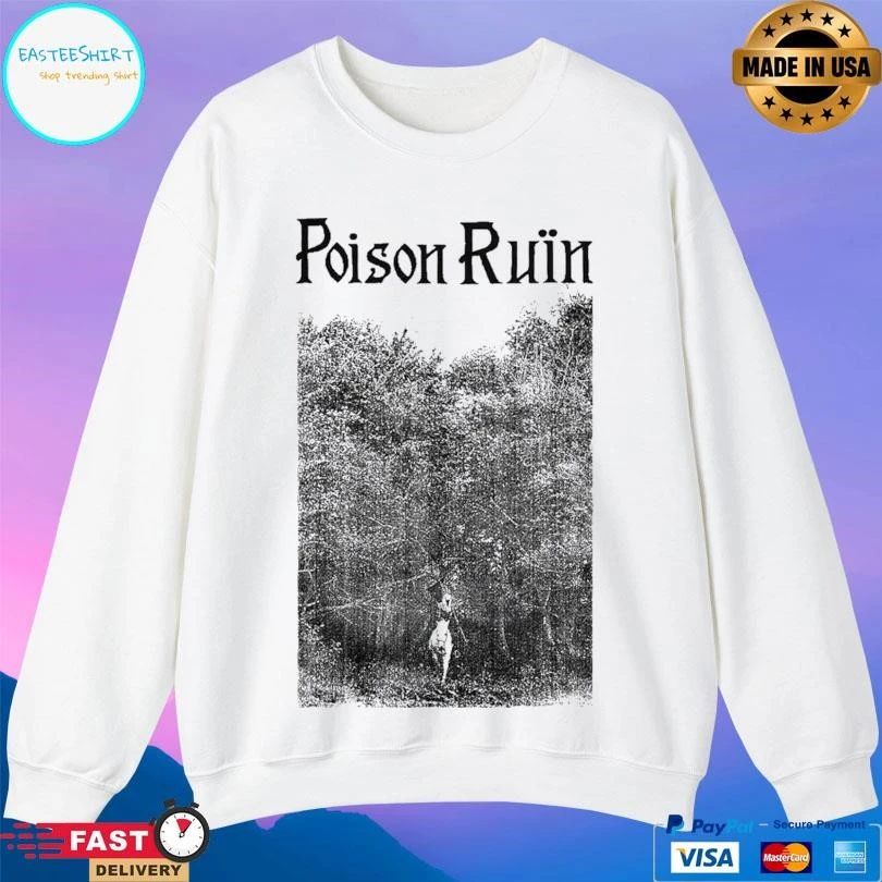 Poison Ruin White Horse T-shirts