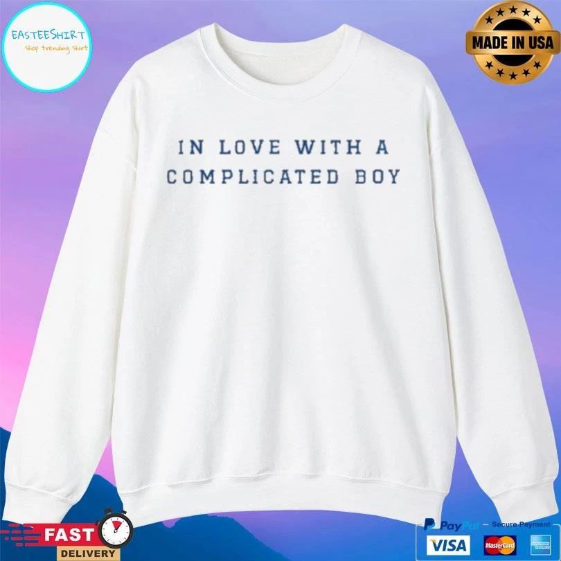 In Love With A Complicated Boy T-shirts