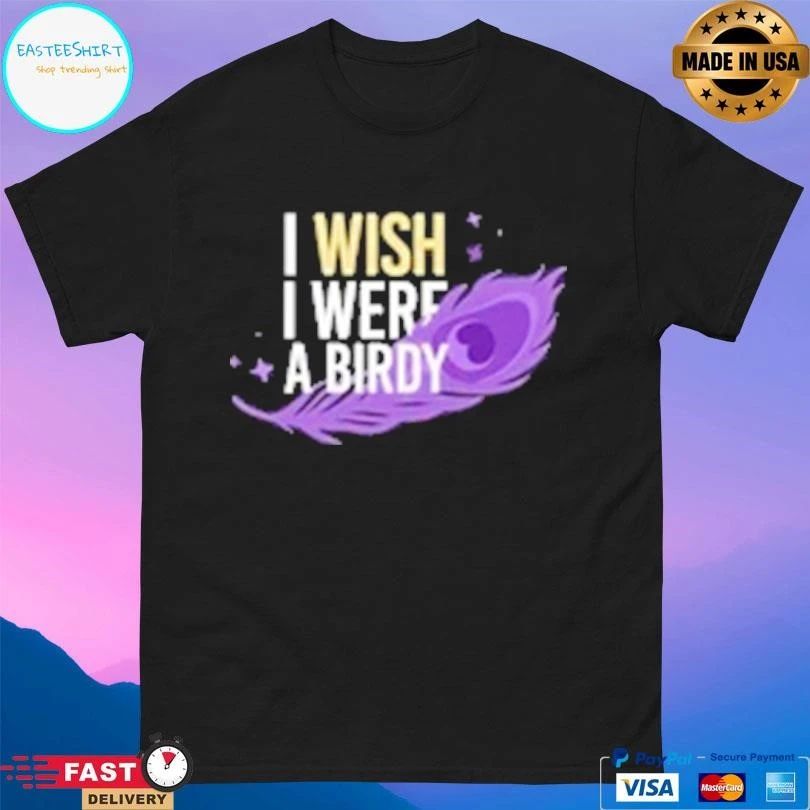 Birdy I Wish I Were A Birdy Logo T-shirts