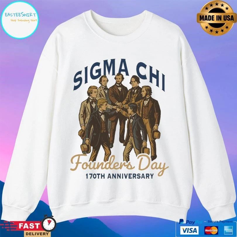Sigma Chi Founders Day 170th Anniversary T-shirts