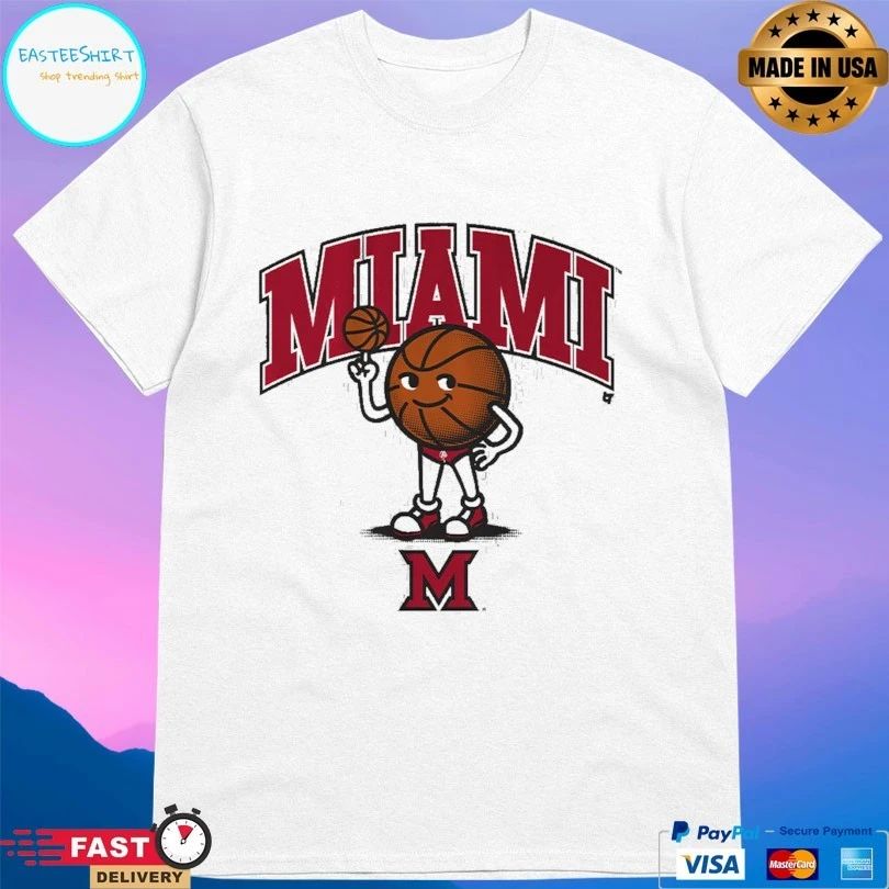 Miami Redhawks (Oh) Basketball Swimsuit Basketball T-shirts
