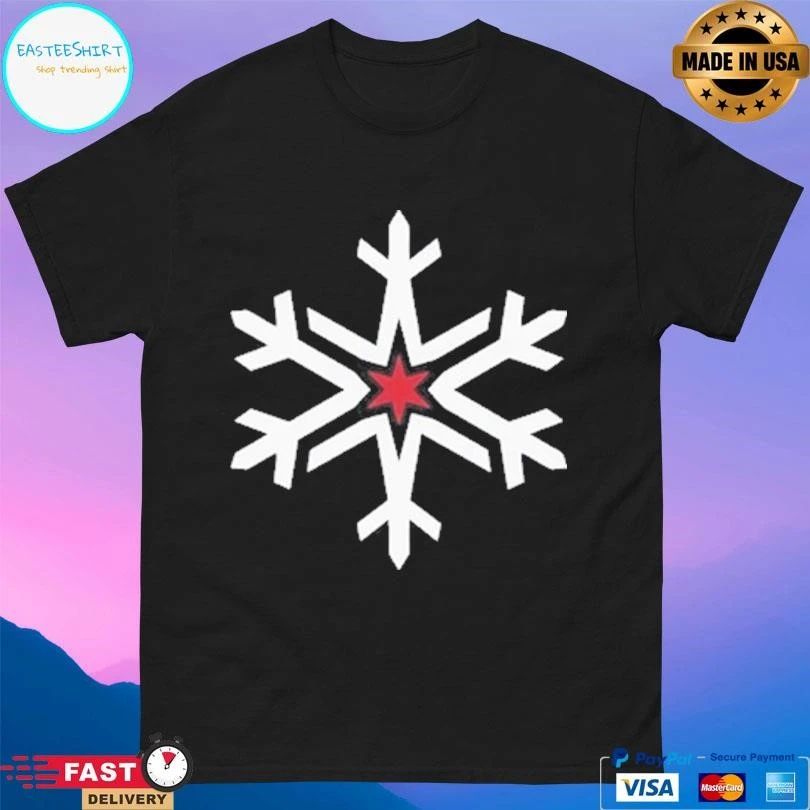 Chicago Iceman Snowflakes 2026 T-shirts