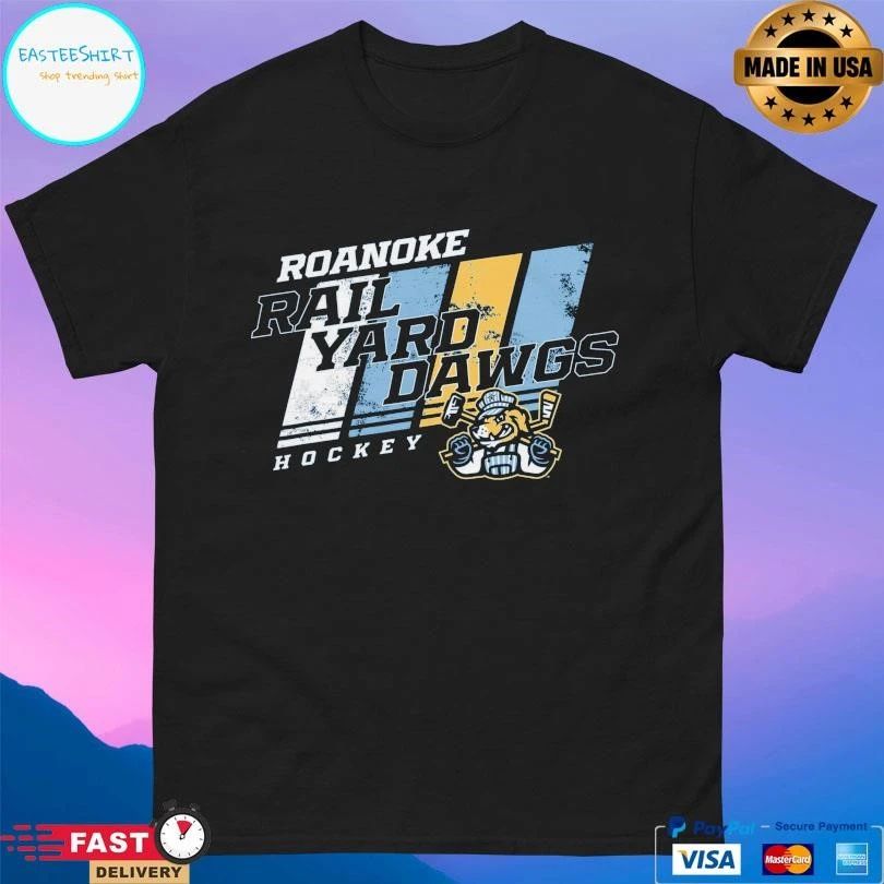 Roanoke Rail Yard Dawgs Hockey T-shirts