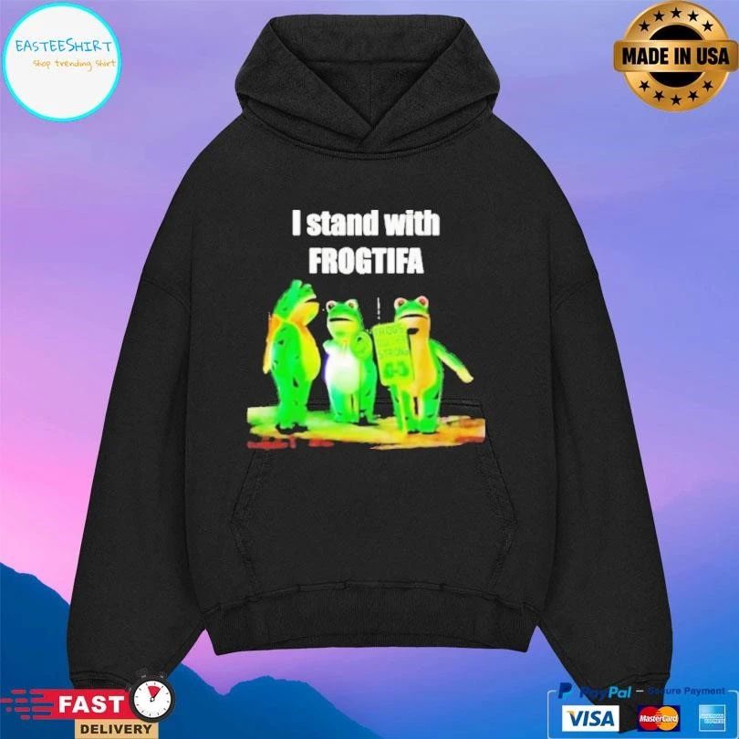 I Stand With Frogtifa Portland Frog T-shirts