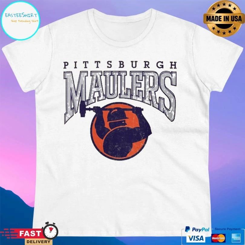 Pittsburgh Maulers Football 1984 T-shirts