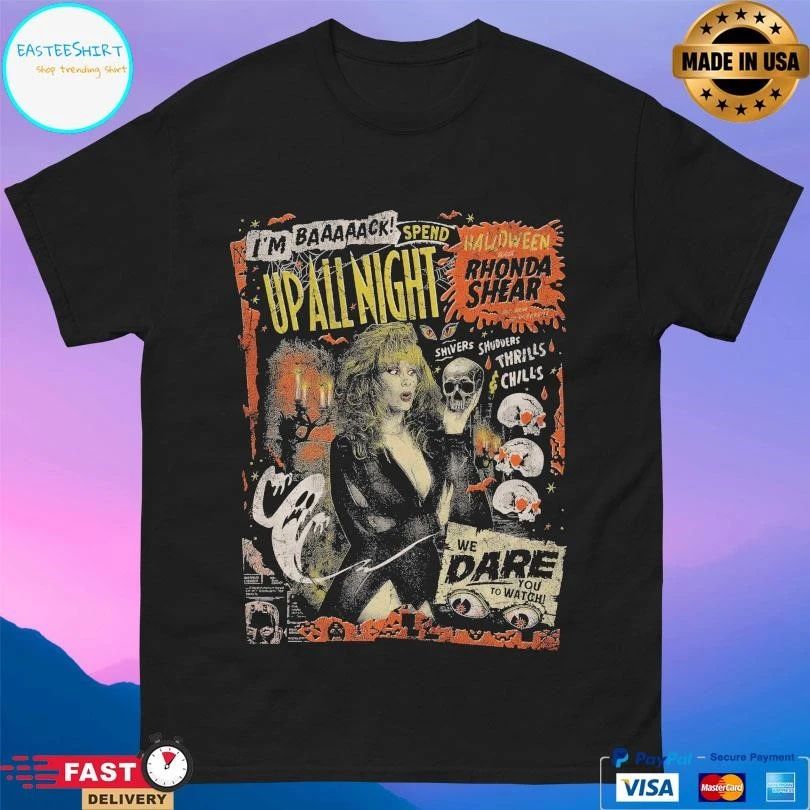 Up All Night Halloween Womens We Dare You To Watch Halloween 2025 T-shirts