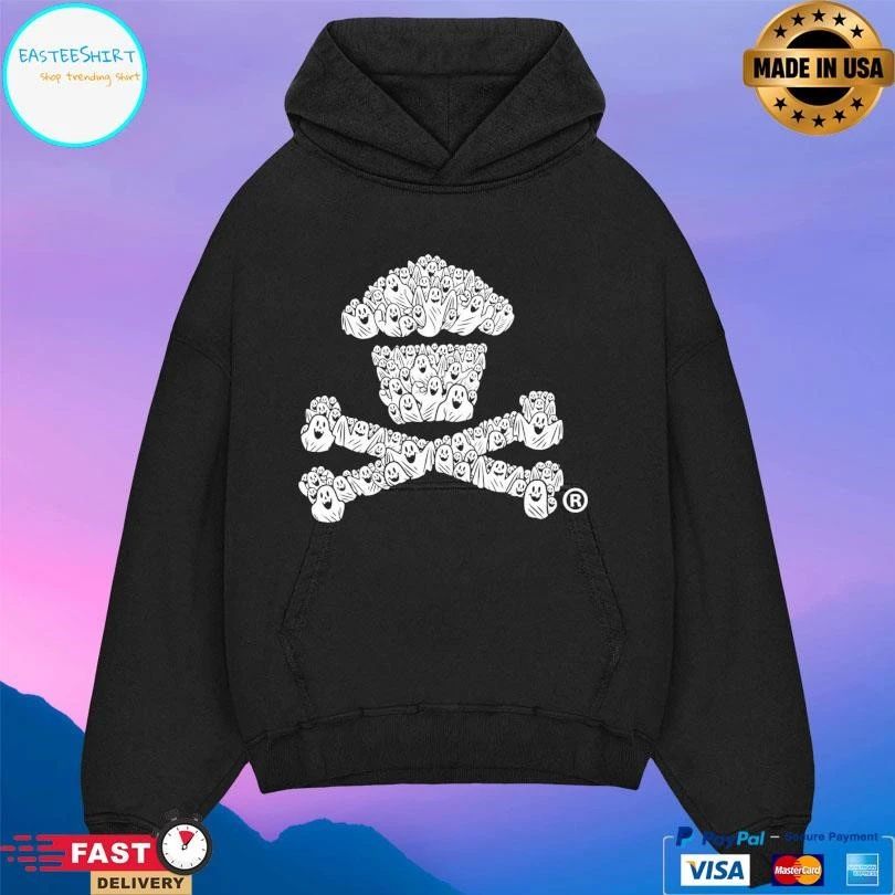 Ghost Crossbones Johnny Cupcakes Halloween 2025 T-shirts