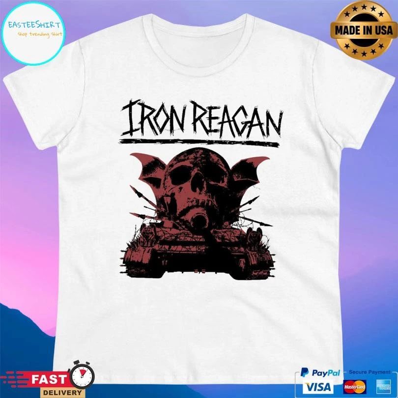 Iron Reagan Warning T-shirts