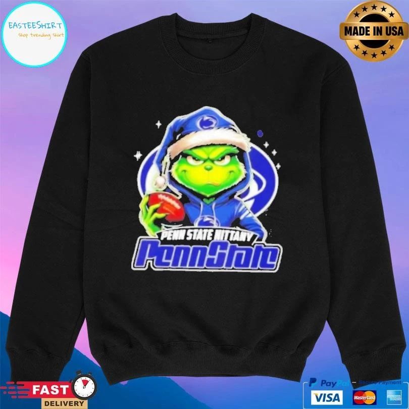 Grinch X Penn State Nittany Lions Merry Christmas 2025 T-shirts