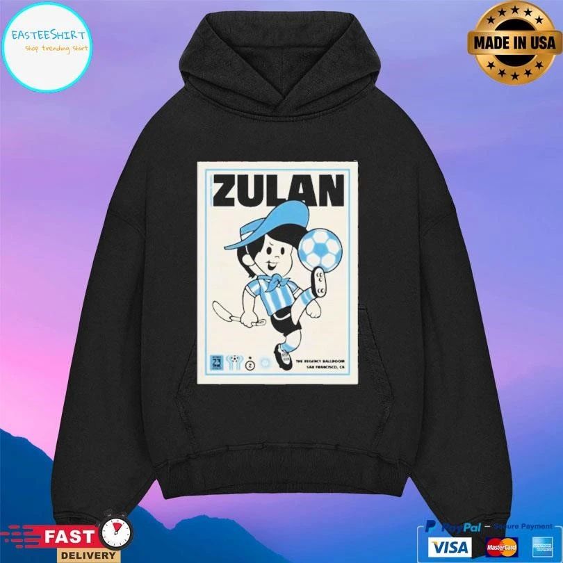 Zulan October 23 2025 The Regency Ballroom San Francisco Ca T-shirts