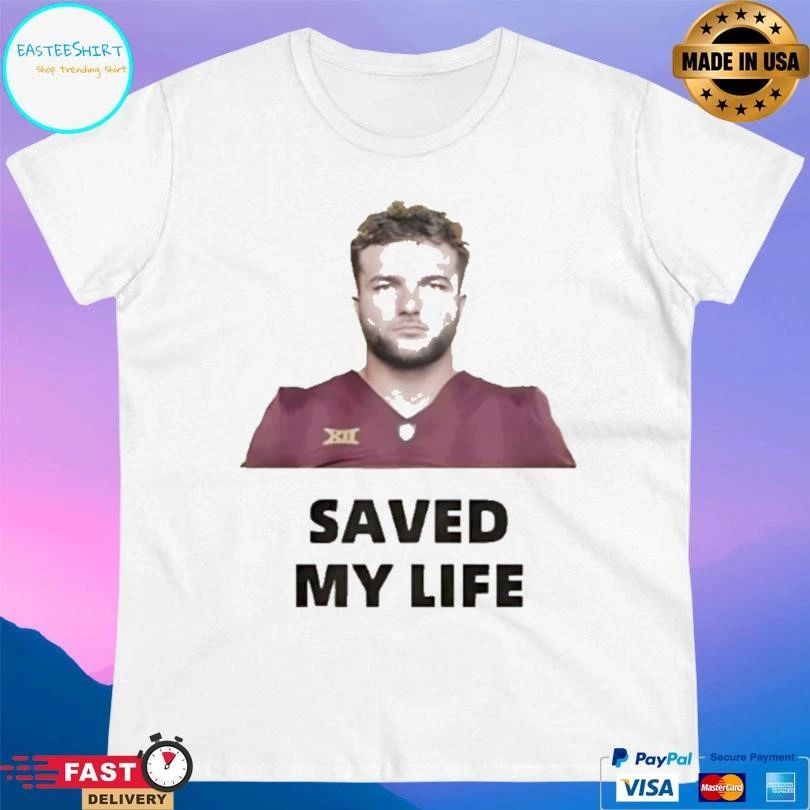 Cam Skattebo New York Giants Saved My Life T-shirts