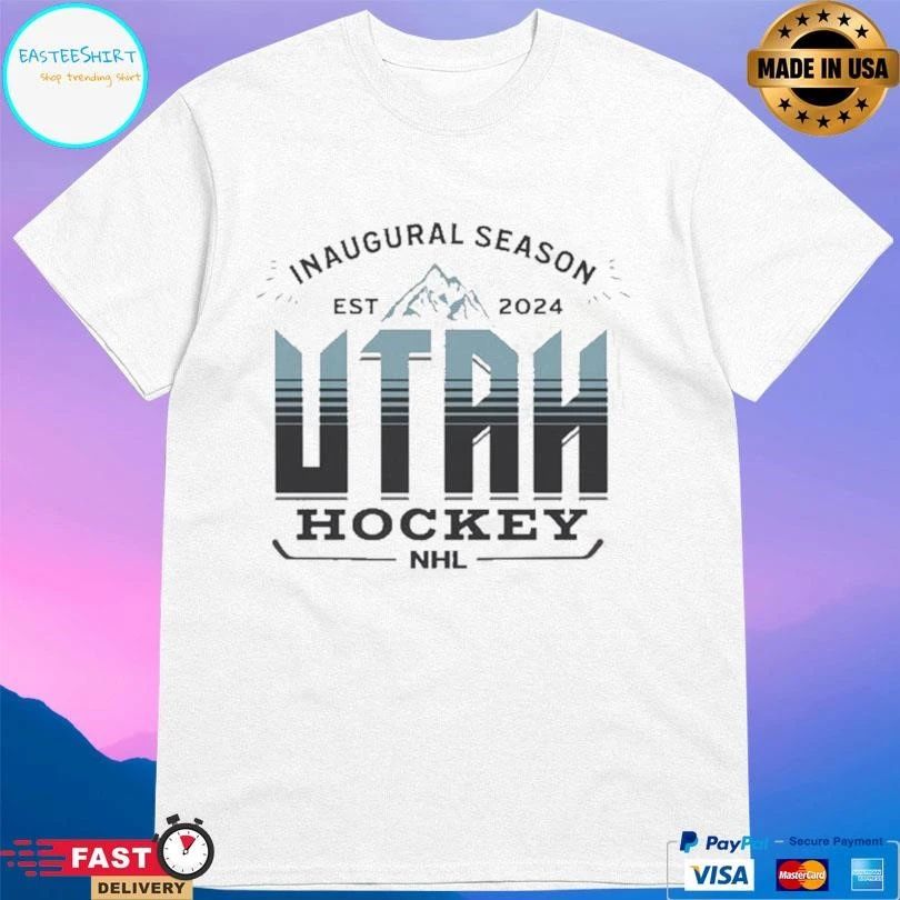 Inaugural Season Utah Hockey Club Est 2024 T-shirts