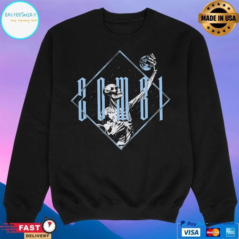Zombi So Mote It Be Skeleton T-shirts