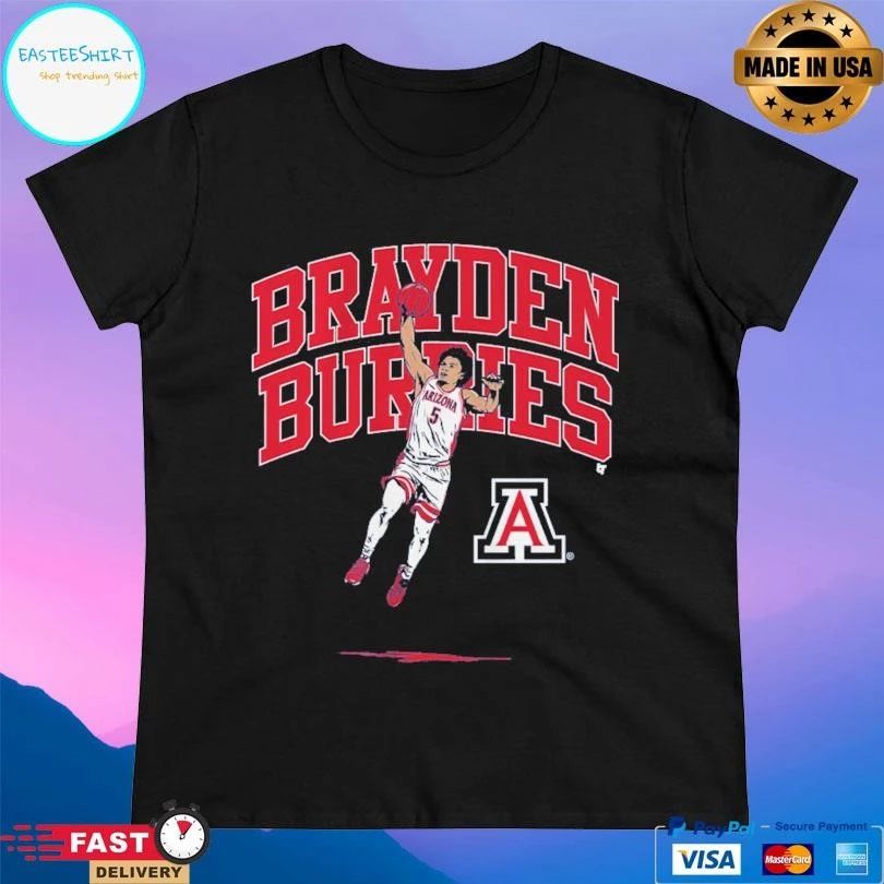 Arizona Wildcats Men’s Basketball Air Brayden Burries T-shirts