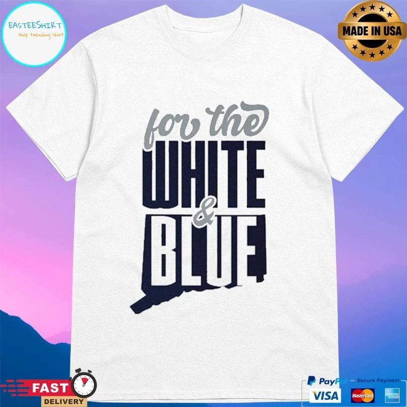 For The White And Blue Uconn Huskies Women’s Ice Hockey T-shirts