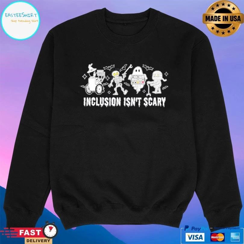 Inclusion Isn’t Scary Halloween 2025 T-shirts