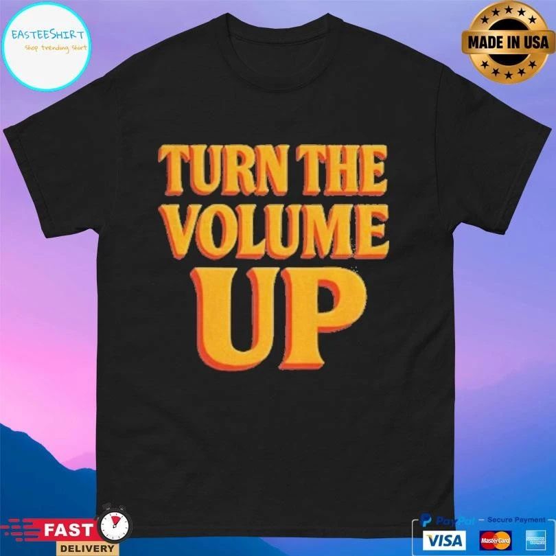 Turn The Volume Up Zohran Mamdani Zohran Nyc Mayor T-shirts