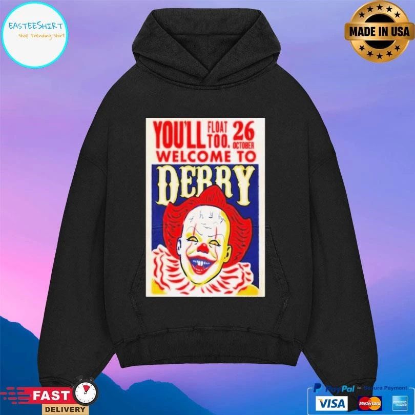 You’ll Float Too Welcome To Derry October 26 2025 T-shirts