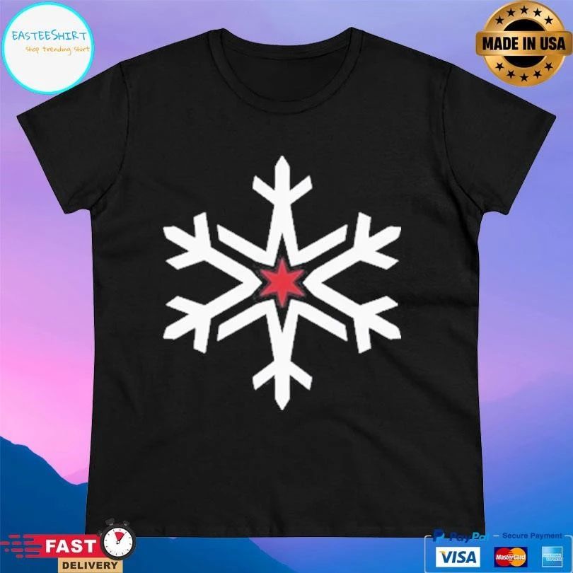 Chicago Iceman Snowflakes 2026 T-shirts