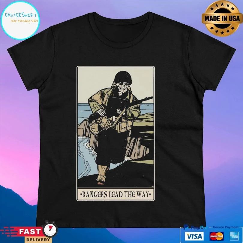 Rangers Lead The Way Pointe Du Hoc T-shirts