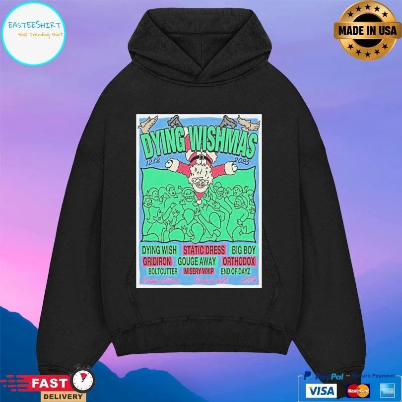 Classic Dying Wishmas Roseland Theater Portland December 12 2025 T-shirts