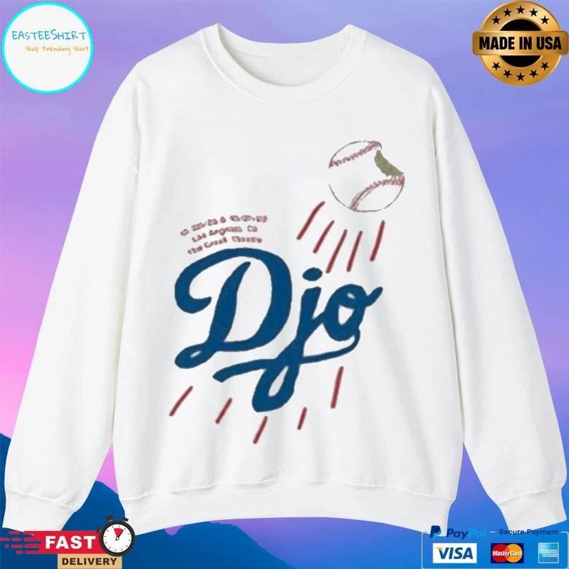 Djo Los Angeles 2025 Logo Baseball T-shirts