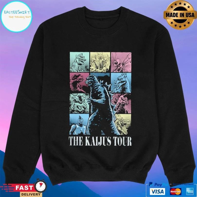The Kaijus Tour Godzilla T-shirts