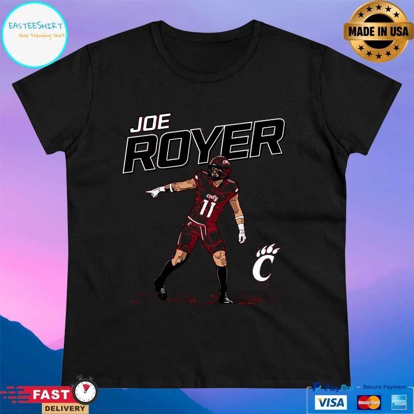 Joe Royer Bearcats Football NIL Cincinnati Bearcats T-shirts