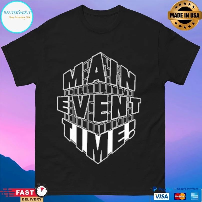 Main Event Time Logo T-shirts