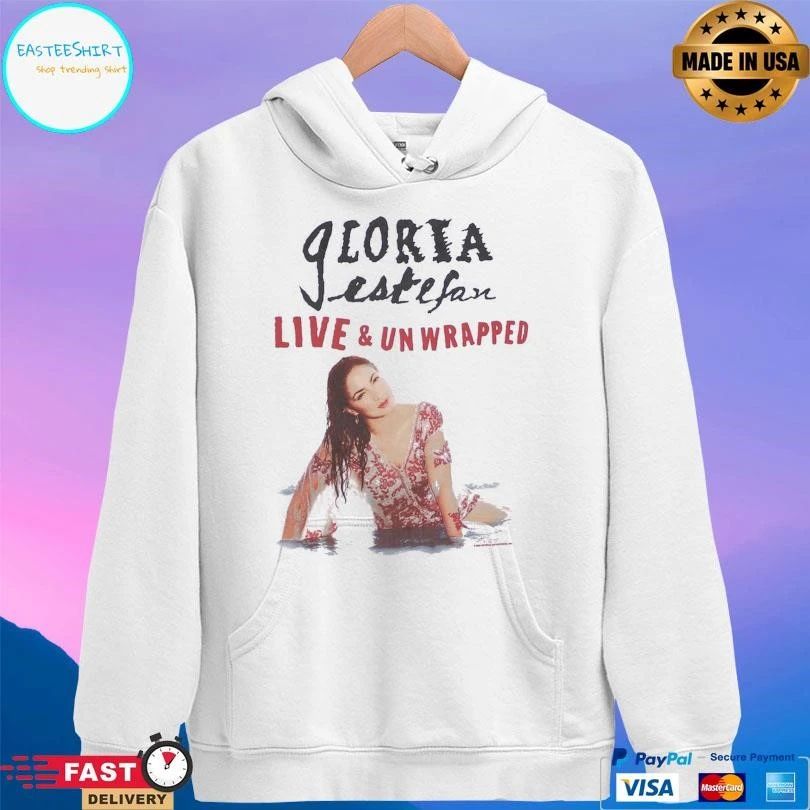 Gloria Estefan Live And Unwrapped T-shirts