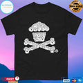 Ghost Crossbones Johnny Cupcakes Halloween 2025 T-shirts