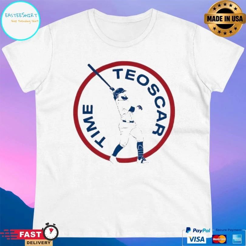 Teoscar Hernandez Teo Time Los Angeles Dodgers Signature T-shirts