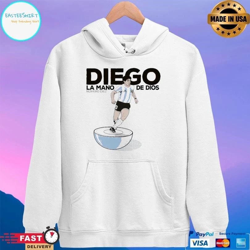 Diego Subbuteo La Mano De Dios Numero Diez T-shirts