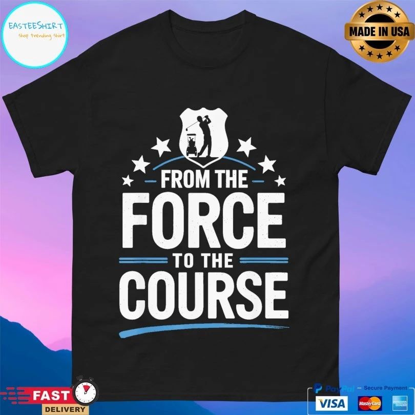 From The Force To The Course Golf T-shirt