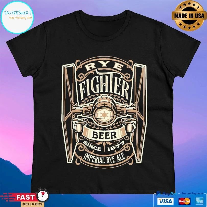 Rye Fighter Beer Since 1977 Imperial Rye Ale T-shirts
