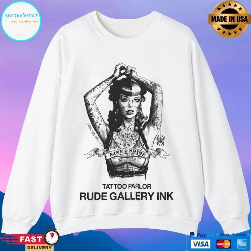 Rise And Shine Tattoo Parlor Dude Gallery Ink T-shirts