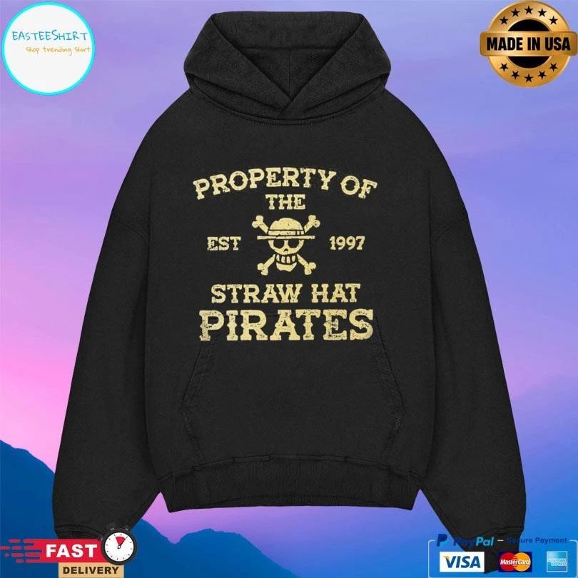 Property Of The Straw Hat Pirates Est 1997 T-shirts