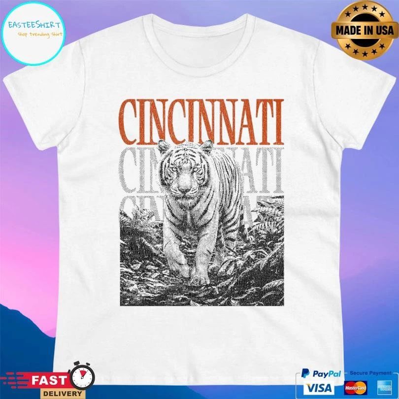 Cincinnati White Tiger T-shirts