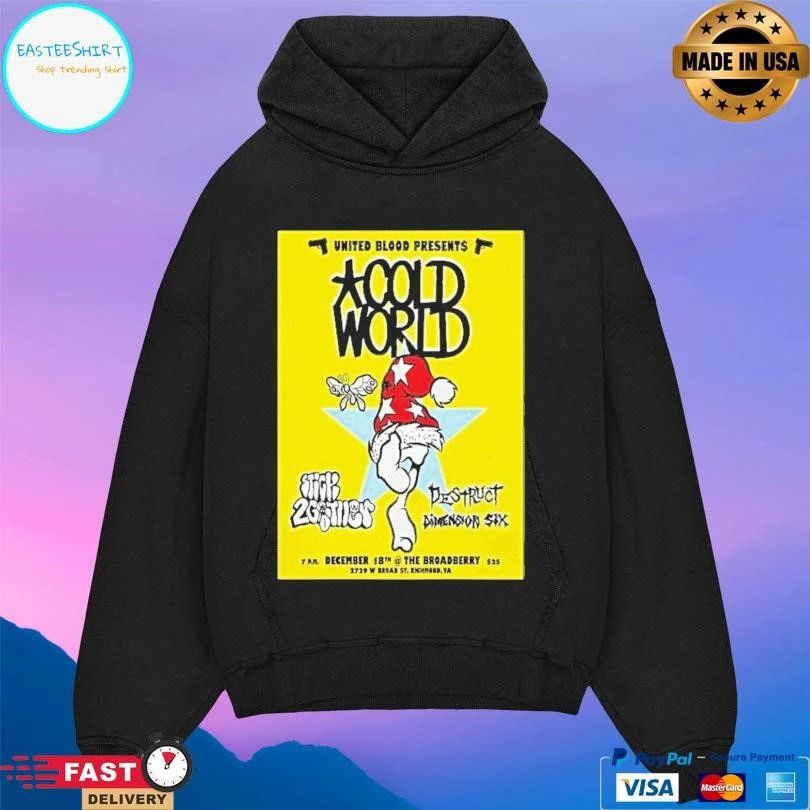 Cold World The Broadberry Richmond December 18 2025 Classic T-shirts