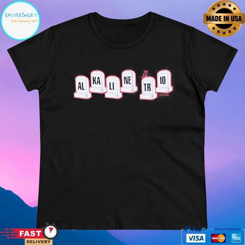 Alkaline Trio Gravestones Logo T-shirts
